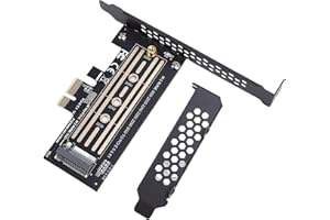 Generic M.2 NVME to PCIe X4 5.0 Adapter Stable 32Gbps Speed for Upgrade Storage Support 2280 2260 2242 2230 M2 to NVME Expans