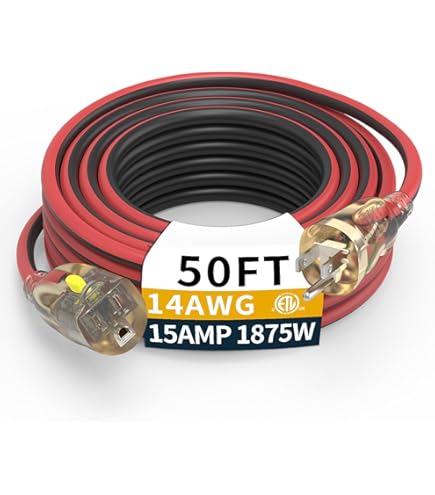 Grow1 120V 16 Gauge Extension Cord 50' - Image 4