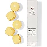 Bloom and Vines Shower Steamers, Refresh - Menthol Lemon & Orange