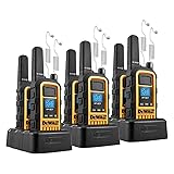 DEWALT FRS Walkie Talkies Long Range 2 Way Radio, 2