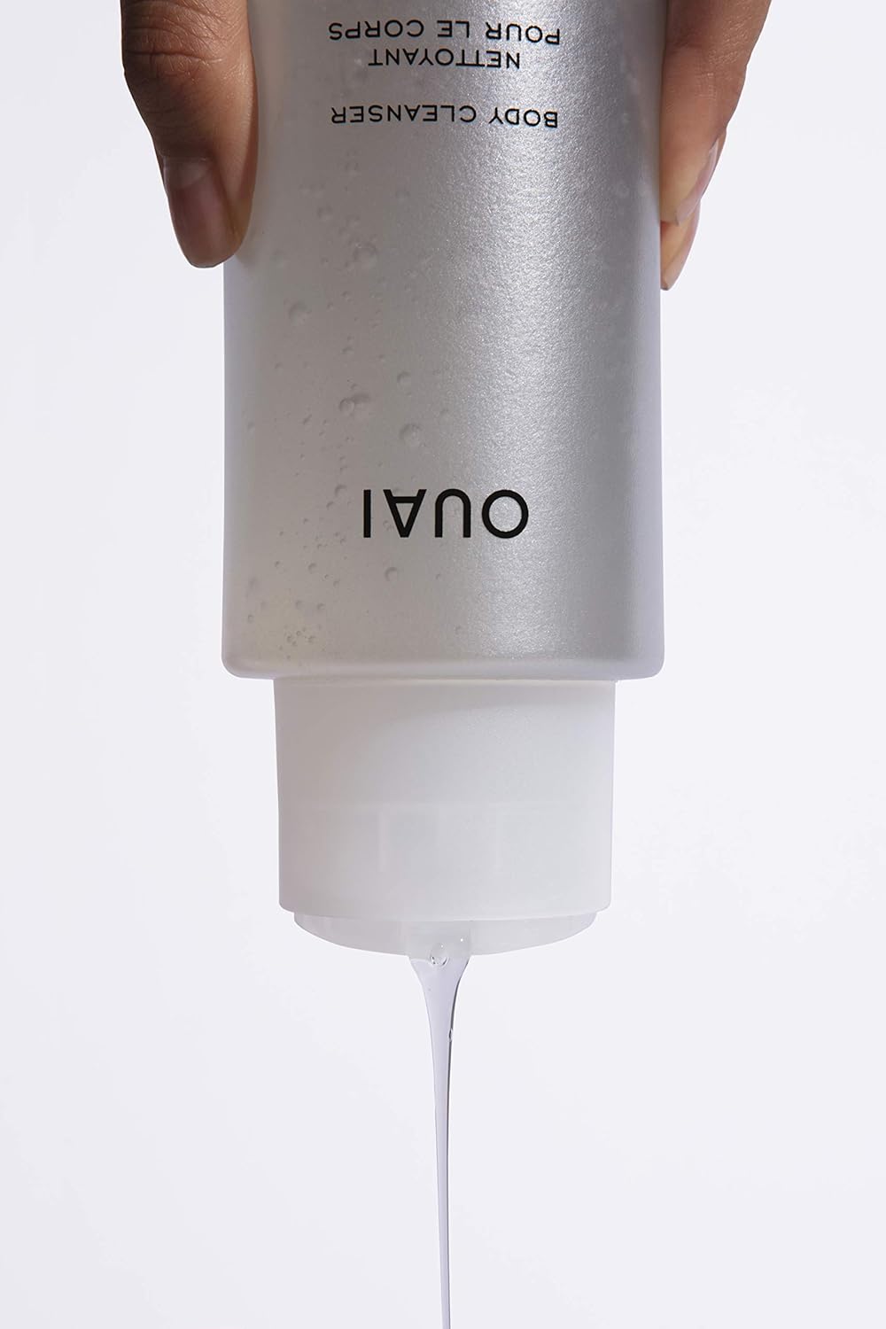 OUAI Body Cleanser. Nurture, Balance and Soften Skin. Made with Probiotics and Jojoba Seed, Rose Hip Oil to Hydrate Skin. Free from Parabens, Sulfates SLS and SLES and Phthalates. (10 oz) : Beauty