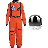 ReliBeauty Boys Girls Kids Children Astronaut Role Play Costume