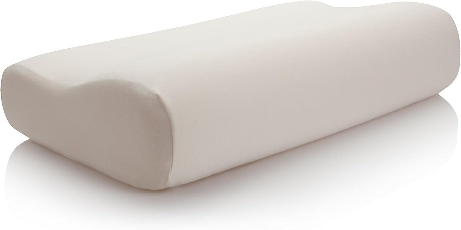 Tempur Fit Ergonomic Pillow Case White Material For Extra