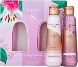 Sanctuary Lily and Rose Gift Set 300ml Vegan Cruelty Free Spa Xmas view 2