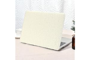 Seorsok Compatible with MacBook Air 13 Inch Case 2022 2021 2020-2018 Release A1932 A2179 M1 A2337,Elegant Fluffy Fuzzy Soft P