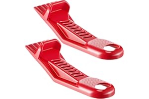 Dunkive 2 Pack Drywall Lift Tools, All Metal Sheetrock Lift with Built in Drywall Rasp & Bottle Opener, Multifunctional Foot Panel Lifter, Sheetrock Kicker for Wall Panels & Door Installation