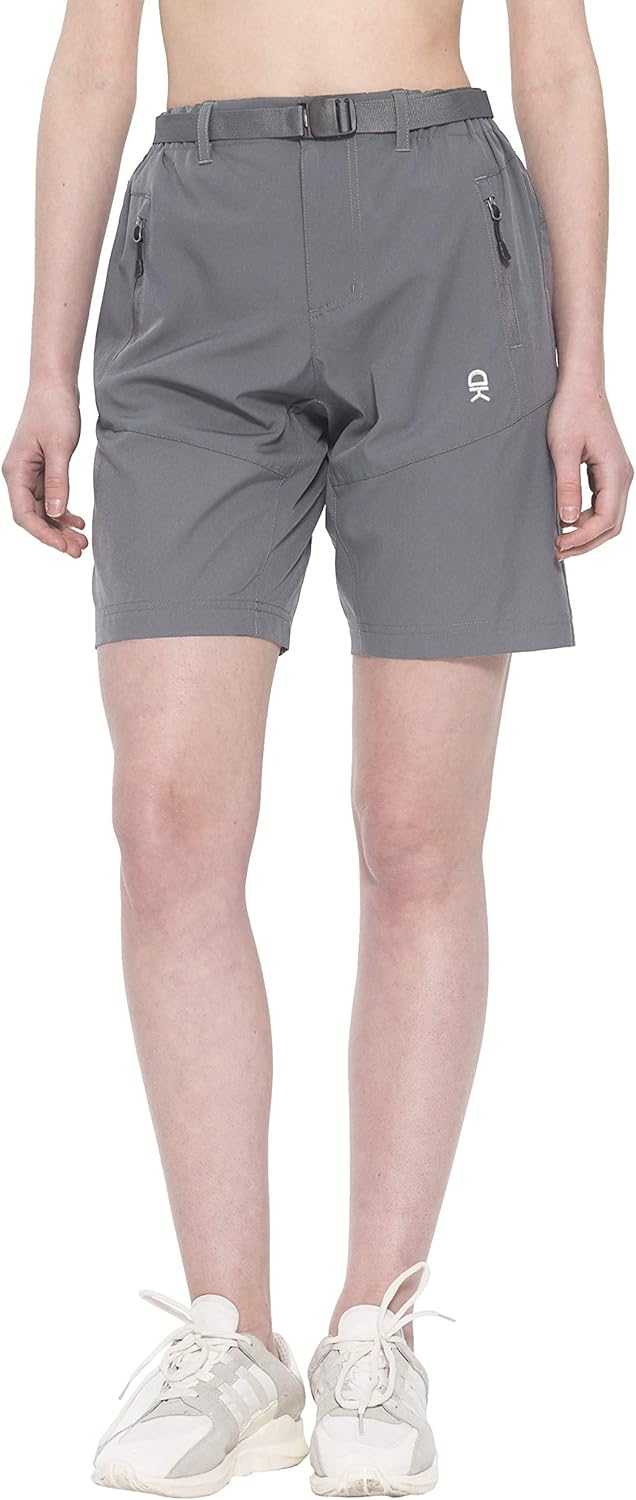 Little Donkey Andy Women's Stretch Quick Dry UPF 50+ Shorts for Hiking, Camping, Travel : Clothing