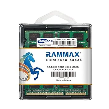 【クリックで詳細表示】RamMax メモリ 2枚組 RM-SD1333-D8GB DDR3 1333 4GBX2 DUAL 204pin DDR3-SO-DIMM DIMM ノートパソコン用 増設メモリ 8GB デュアル