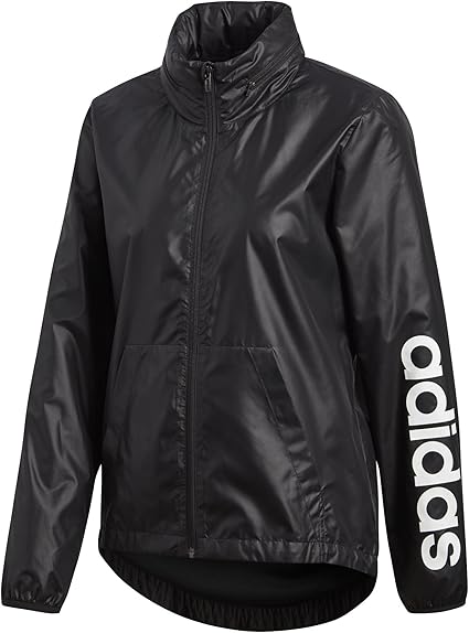 adidas women's outline windbreaker jacket