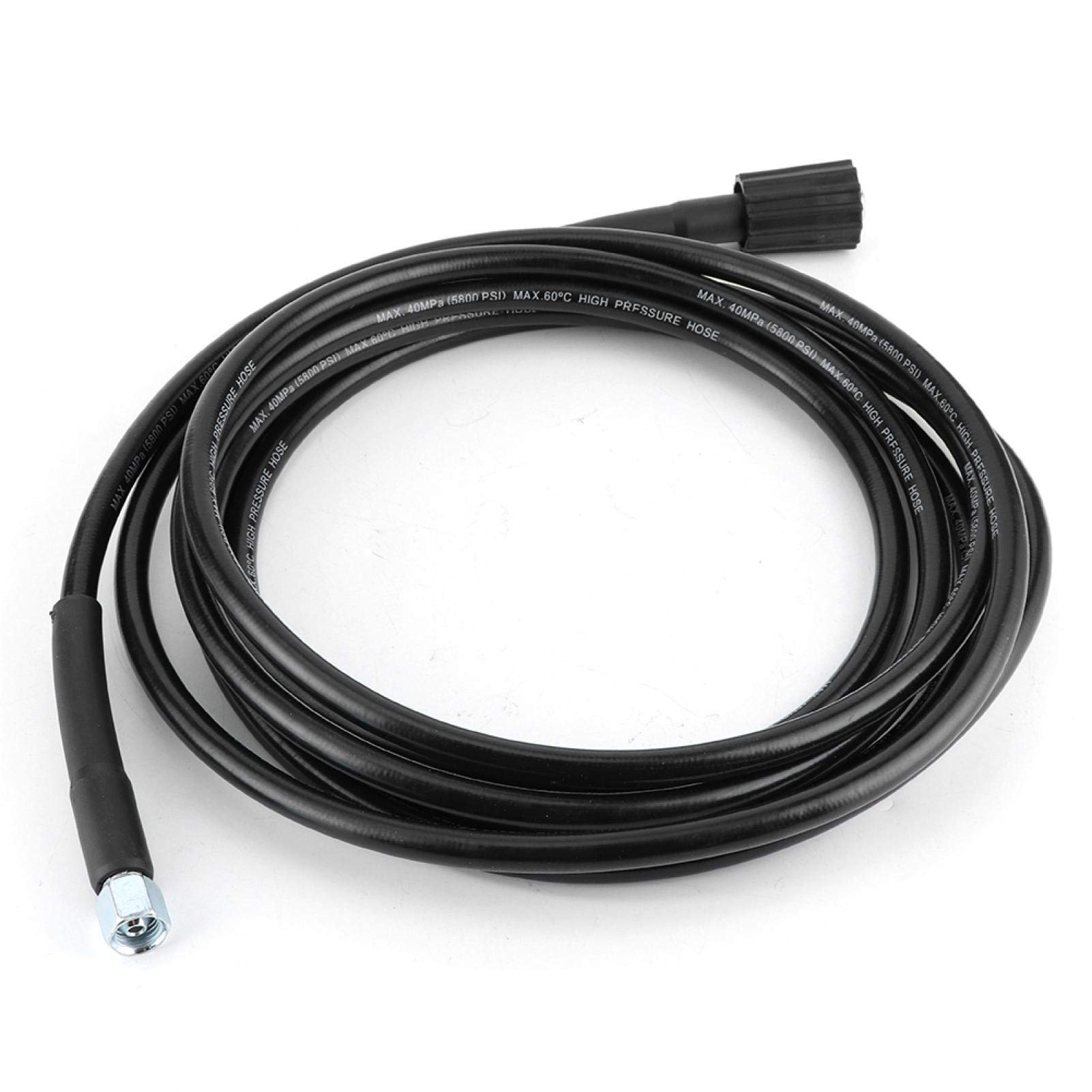 Extension Washer Tube, Rubber Auto Jet Washer Hose 40MPa/5800PSI High Pressure Water Cleaning Pipe Fit for Karcher K2 K3(8meter)