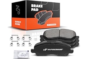 A-Premium Front Ceramic Disc Brake Pads Set Compatible with Select Chrysler, Dodge, Jeep and Mitsubishi Models - 200, Sebring