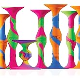 Popdarts PRO Pack Game Set, Neon | Indoor, Outdoor, Suction Cup Throwing Game, Competition with a POP