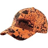 BASSDASH Desolve Camo Fishing Hunting Hat Unisex Adjustable Baseball Cap