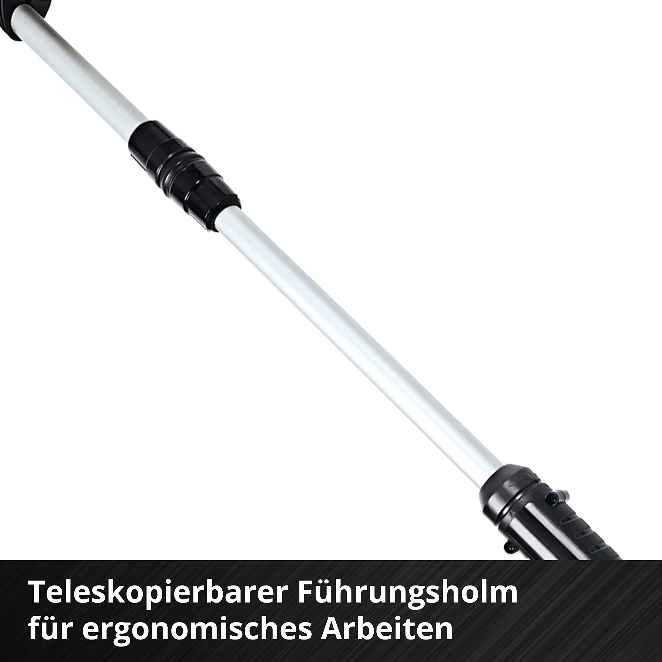 Einhell Akku-Rasentrimmer GE-CT 18 Li Kit Power X-Change (Li-Ion, 18V, Motorkopf drehbar, Flowerguard, inkl 20 Kunststoffmesser, inkl. 2,0Ah Akku und Ladegerät) 7