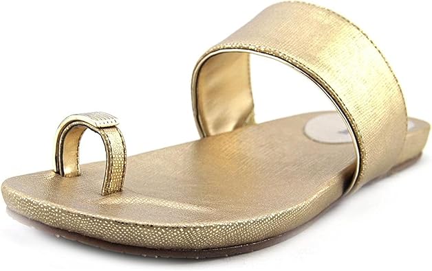 womens gold slides