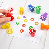 abeec Number Alphabet Stamps Set Self-Inking Kids Toddler Learning Craft Art 3+ view 6