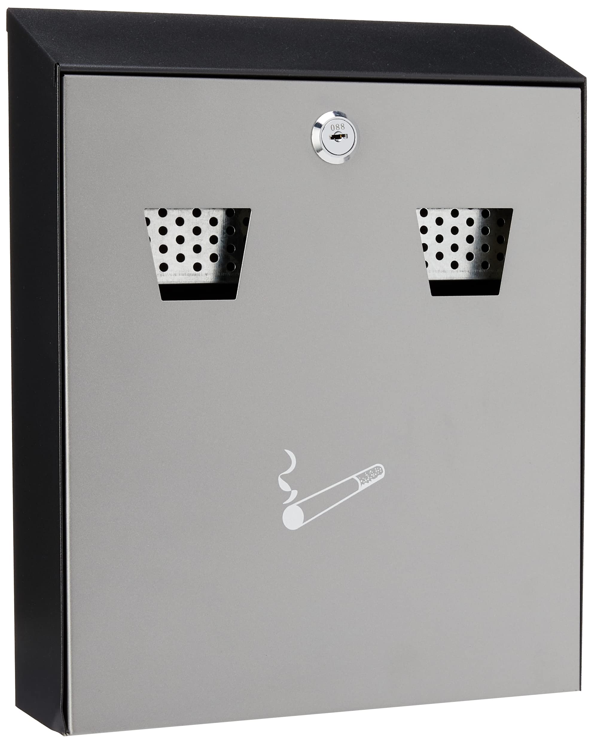 Ashbin - Powder Coated - Wall Mounted