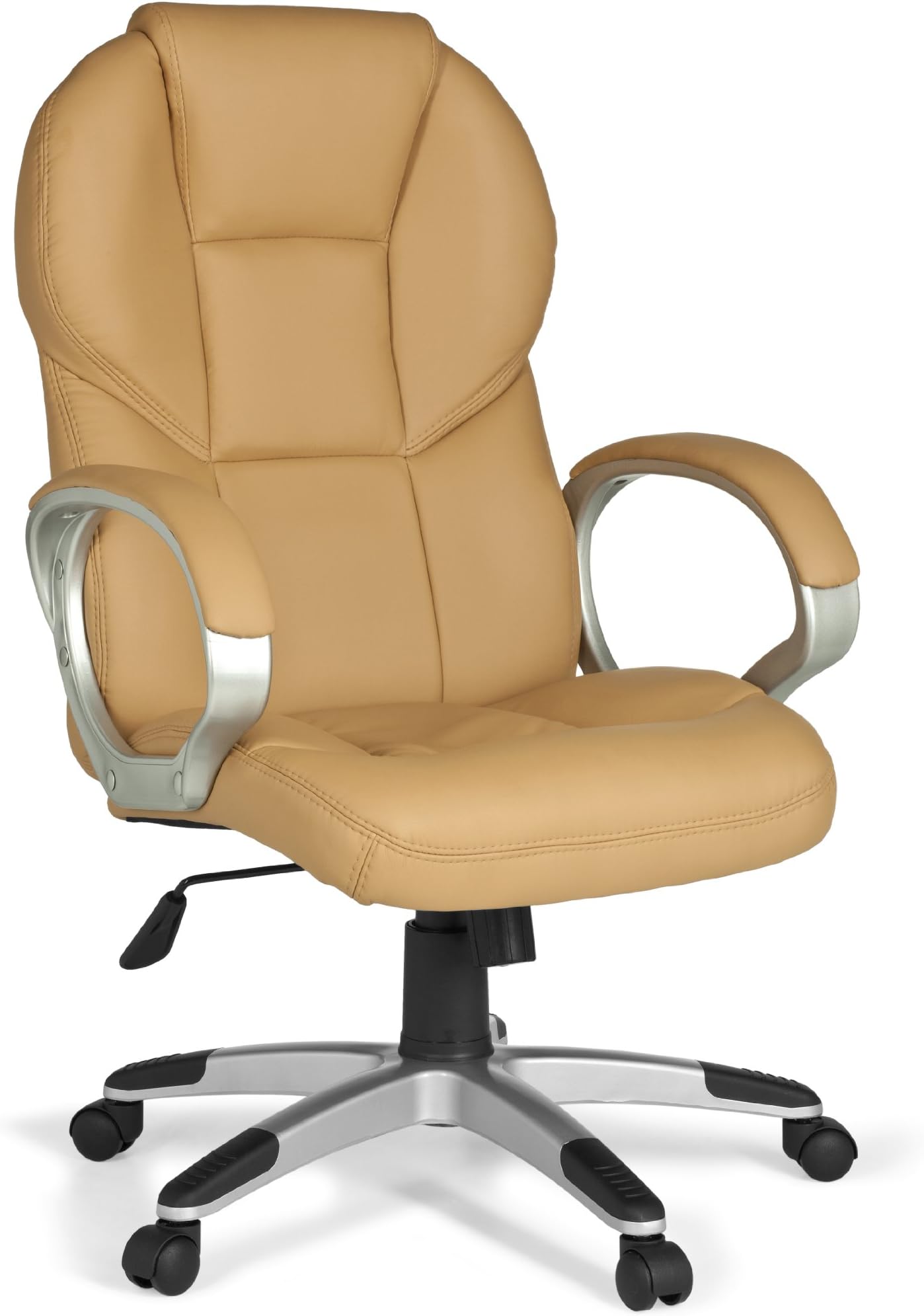 Amstyle Matera Executive Chair for Office Desk, Mocha
