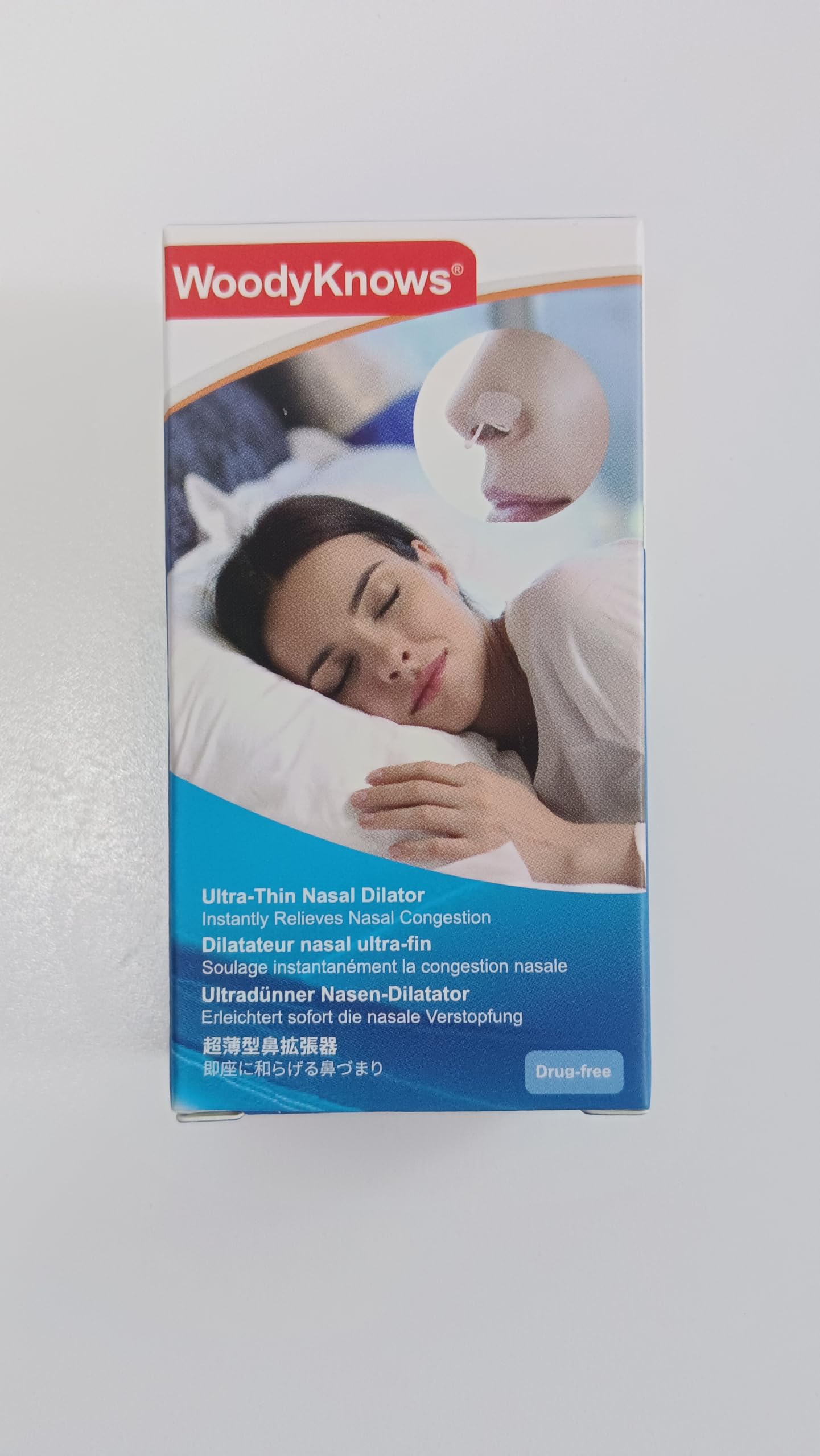 WoodyKnows Ultra-Thin Nasal Dilators (S 3 Pack)