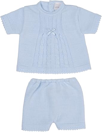 baby boy knitted 2 piece