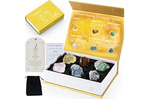 FAIVYKYD Gemini Crystals Gifts, Unique Birthday Gifts for Women, Astrology Spiritual Gifts for Women, Stress Relief Gifts Ideas for Mother Sisters Friends, Zodiac Sign Crystals Healing Stones