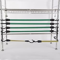 XSTRAP STANDARD 6PCS Flat Bungee Cord Set, Elastic