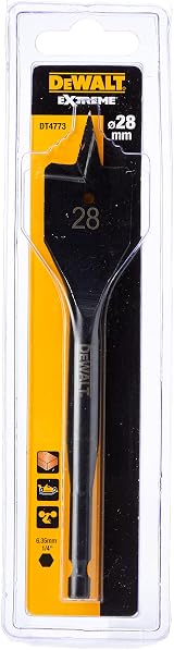 DEWALT DT4773QZ 28x152 mm Extreme Flat Wood Drill Bit DT4773-QZ view 2