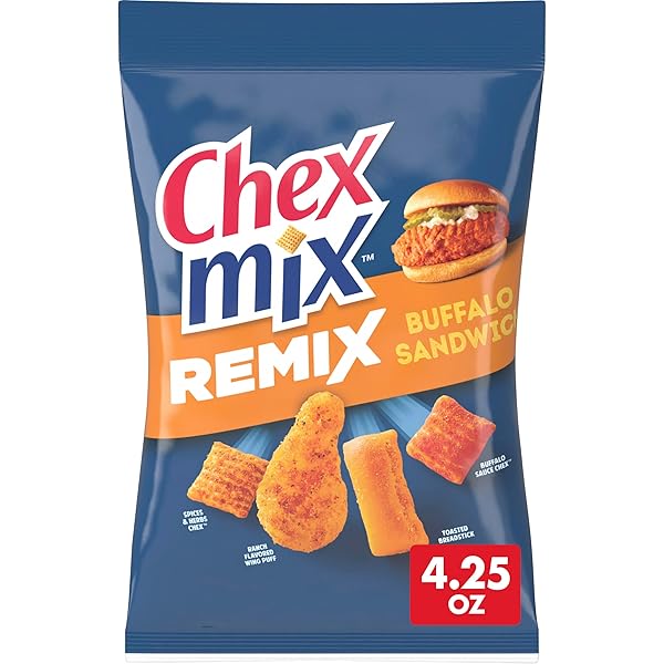CHEX MIX REMIX BUFFALO SANDWICH SNACK MIX, 4.25 OZ