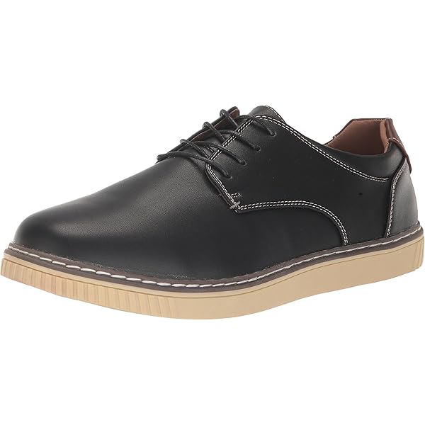 Amazon.com | Calvin Klein Adeso 2 Shoes for Men  Textile and Man-Made  Construction  Lace-up Closure  Round Toe Black 7 M | Loafers & Slip-Ons