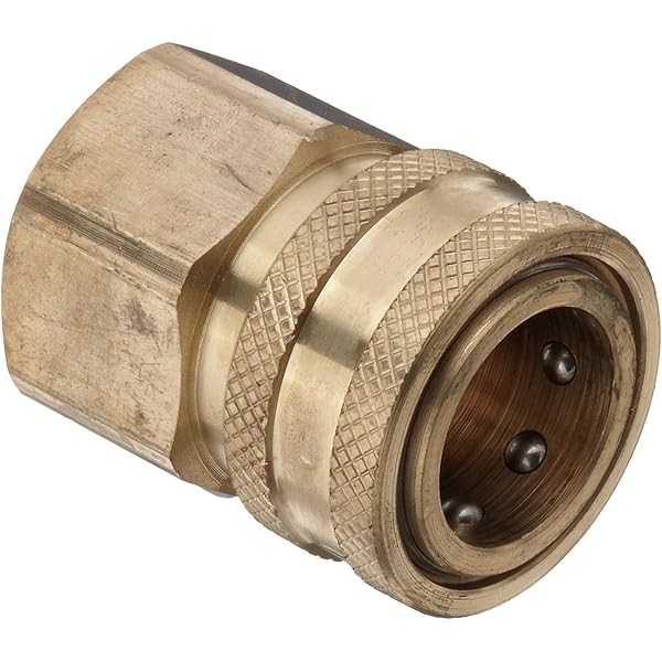 Dixon Valve E6M6-B Brass Straight-Through Interchange Hydraulic 