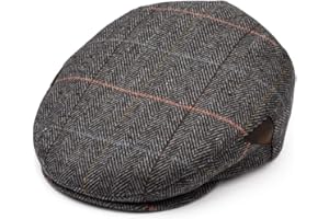 HERO MOOSE HATS Newsboy Cap for Men, Flat Cap, Ivy Hat Wool Blend, Mens Caps, Gatsby Hat