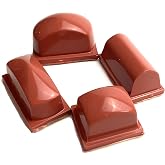 JIAYAN Pad Printing Machine Rubber Head Soft Silicone Pad 4PCS,89x49x59