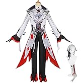 Weixu Men Cosplay Costume Uniform Suit with Headwear Outfits for Halloween Carnival Party