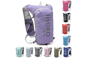 MUBASEL GEAR Lightweight Running Vest for Women and Men Hydration Backpack Pack with 1.5L Water Bladder Bag for Hiking Trail Running Gear Cycling Marathon