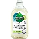 Seventh Generation, Laundry Detergent Ultra Power Plus Clean Scent, 23.1 Fl Oz
