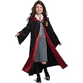 Disguise Hermione Granger Girls Costume, Deluxe Official Harry Potter Wizarding World Costume, Kids Size (4-6x)