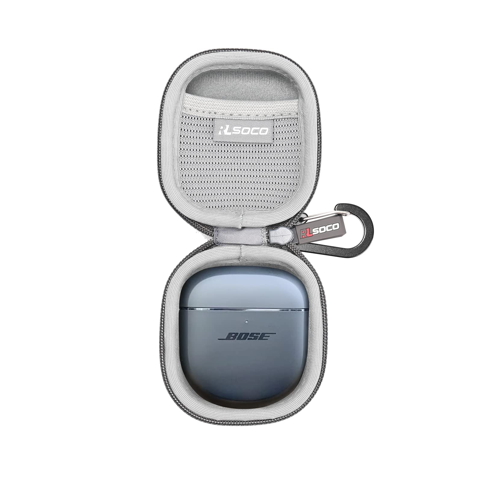 RLSOCO Carrying Case for Bose QuietComfort Ultra/Ultra 2nd Gen/Earbuds II/Earbuds 2 Earbuds - Grey