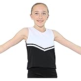 Danzcue Girls V-Neck Cheerleaders Uniform Shell Top