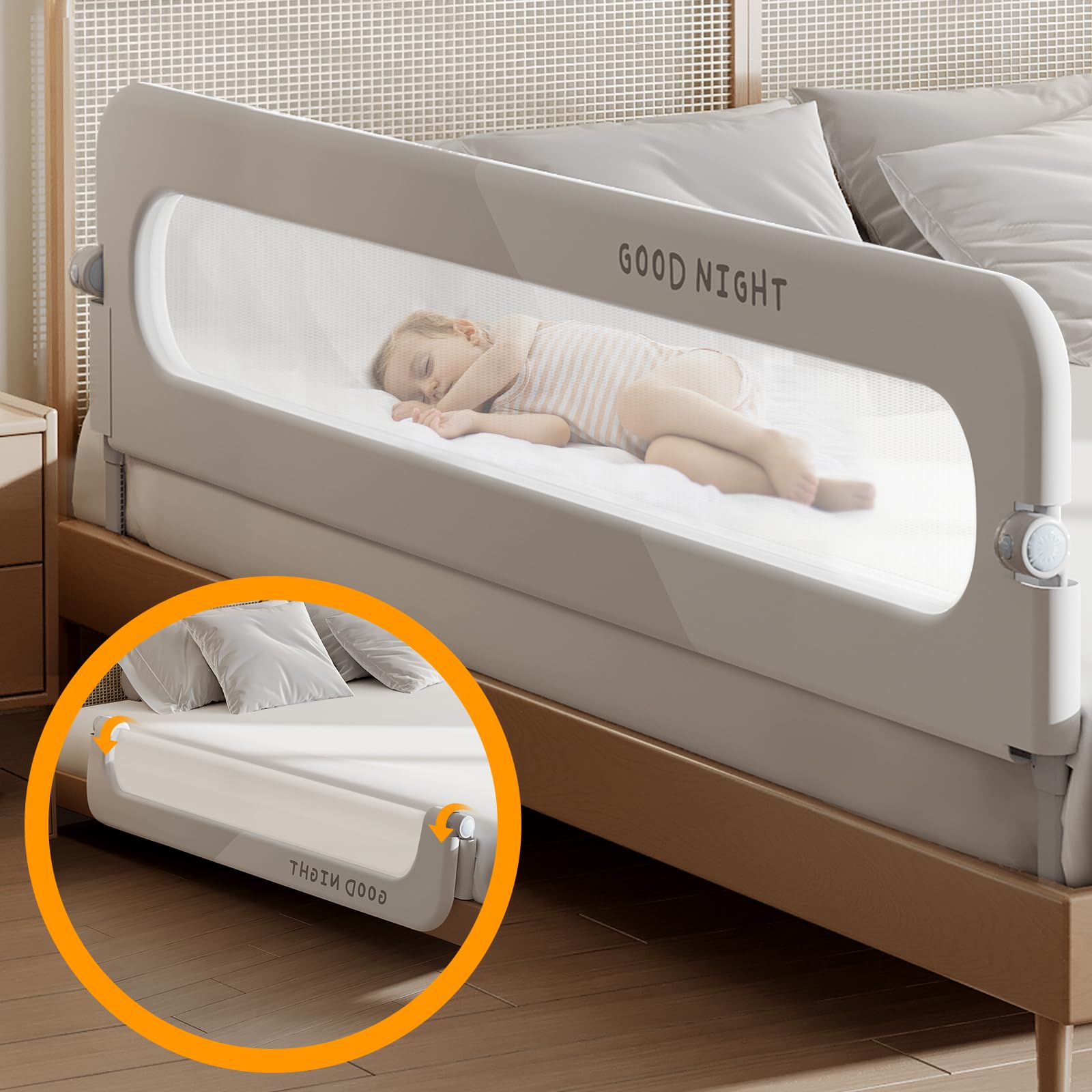 strenkitech-foldable-toddler-bed-rails-kids-guard-bumper-for-crib