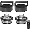 Yeti Water Bottle Chug Cap Replacement, Yeti Rambler Lids Replacement, Yeti Rambler Chug Cap Compatible with Yeti Water Bottles18/26/36/46/64 OZ, Yeti Chug Cap, Dishwasher Safe（2 Pack）