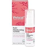 Viviscal Hair Thickening Serum, Instant Lightweight Hair Product, Leave-in Elixir for Thicker, Fuller Looking Hair, with Kera
