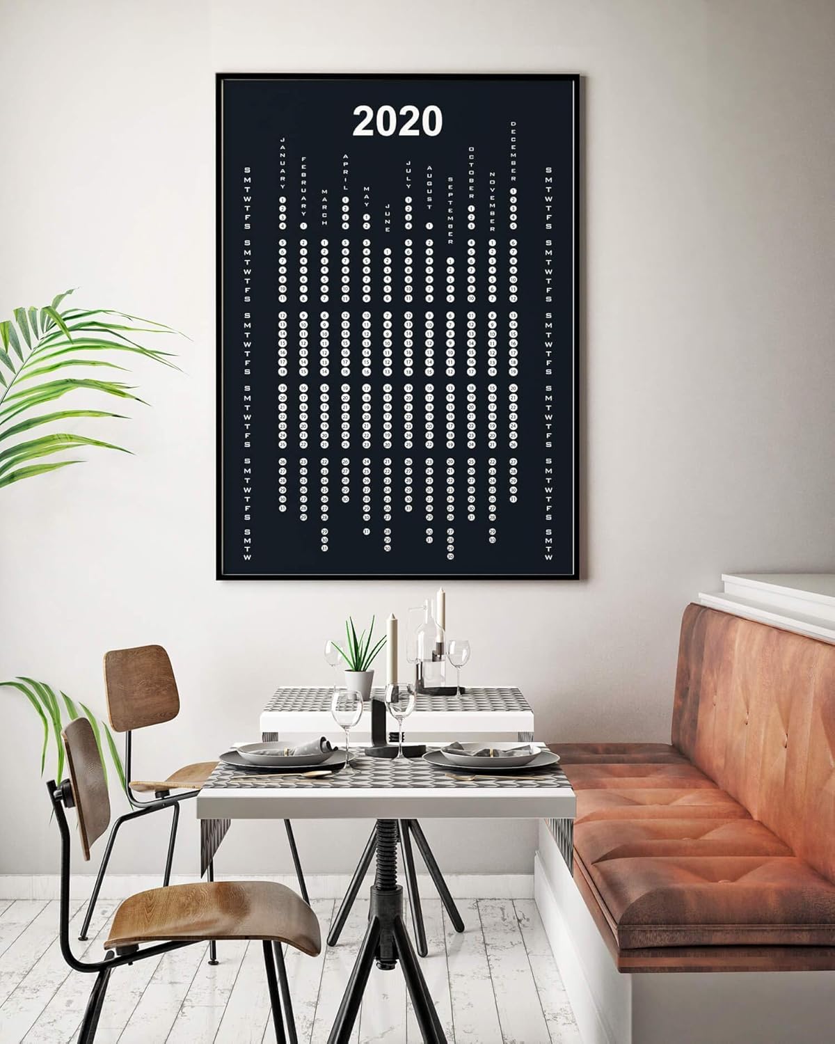 Contemporary Poster Small Yearly Wall Calendar 2020 One Page Large Contemporary Poster Small Yearly Wall Calendar 2020 One Page Large