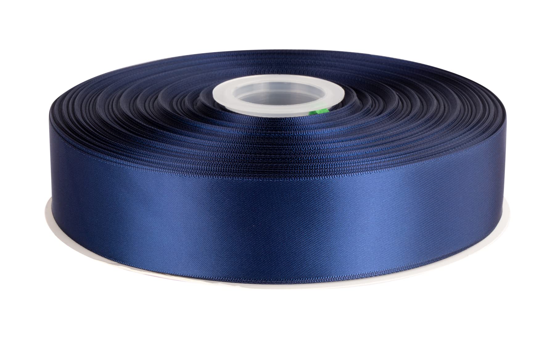 Double Faced Satin Ribbon, 38mm X 91M, Solid Polyester Ribbon for Gift Wrapping, Crafts, Wedding Party Ceremony Decoration, Floral Arrangement, Sewing (Navy)