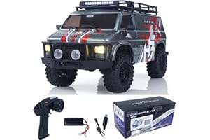 wheelfun CR18P 1810503 Hobby Plus 1/18 4X4 RC Rock Crawler Electric Remote Control Off Road Vehicle RockVan Light System Shoc