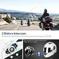 FreedConn Motorcycle Bluetooth Helmet,Bluetooth