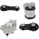 SCITOO Engine Motor Transmission Mount for Ford for Explorer 3.5L 2013-2017 | for Ford for Police Interceptor Utility 3.5L 2014-2017 | Replace OE A5568 A5569 A5848 A5734 | Set of 4