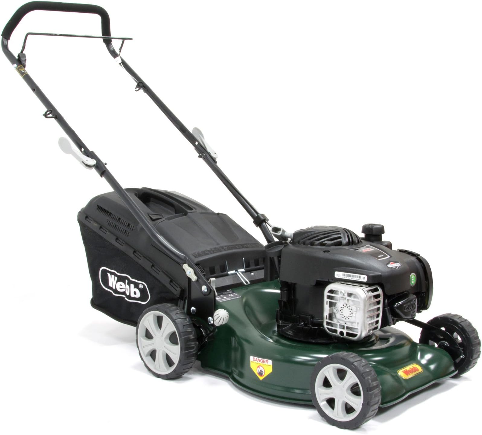 Webb WER16HP ‘Supreme’ Hand-Propelled Petrol Rotary Lawnmower