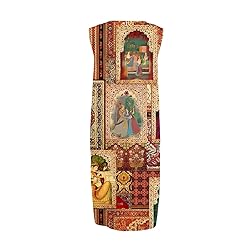 Womens Boho Dresses Summer Fall Cotton Linen Midi