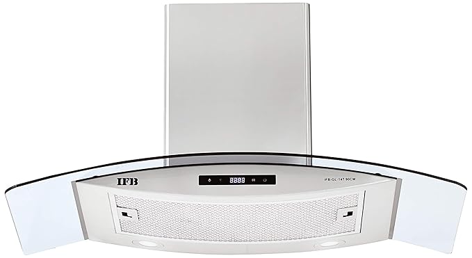 IFB 90cm 1050 m3/hr Chimney (GL-14T 90 CM, 1 Baffle Filter, Touch Control, Steel/Grey)