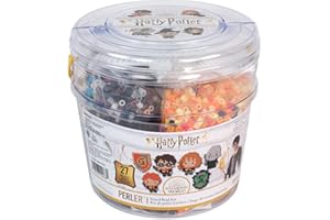 Perler 80-42968 Big Bucket Harry Potter Fuse Bead Kit for Kids and Adults, Comes with 27 Patterns, Multicolor, 8504pcs